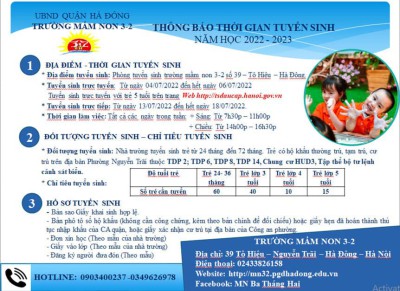 thông tin tuyển sinh