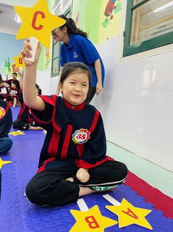 Với tinh thần thi đấu hết mình, các thí sinh luôn tự tin vào đáp án mình đã chọn