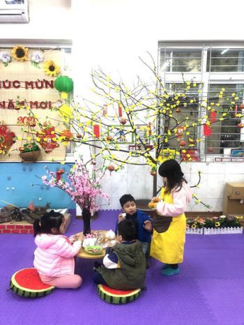 Các bé lớp A1