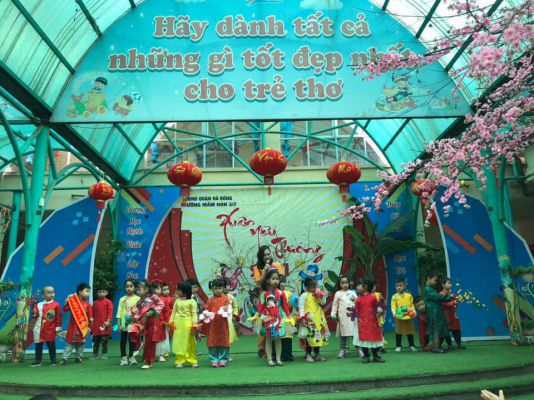 Các tiết mục văn nghệ vui tươi, rộn ràng của các bé yêu