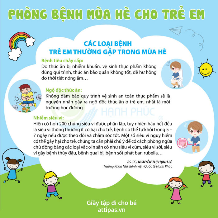cach phong benh cho tre mua nang nong me can biet phong benh cho be attipas 2